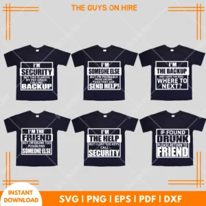 6 Sarcatic Quotes SVG