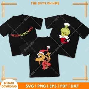 Merry Grinchmas SVG