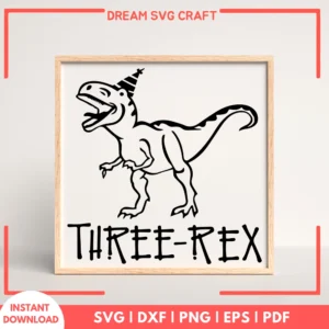 Three Rex SVG