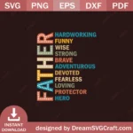 Fathers Day SVG Files for Cricut | Perfect for DIY Gifts & Crafts